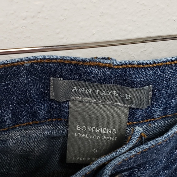 Ann Taylor Destroyed Boyfriend Jeans - Picture 4 of 6